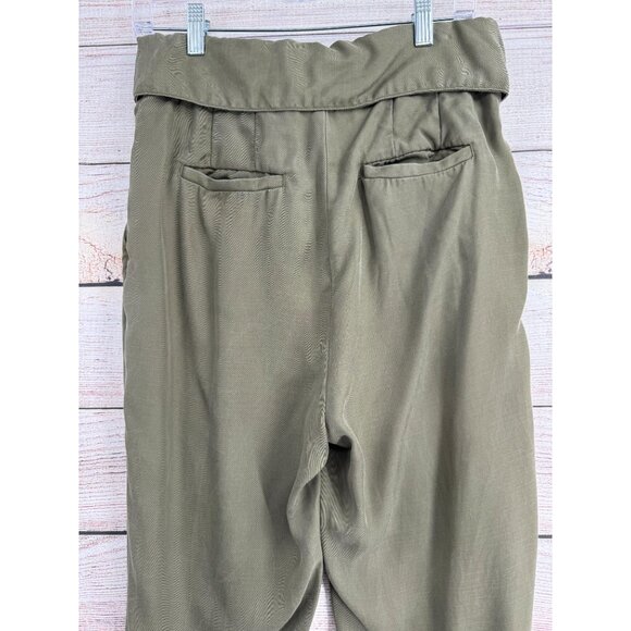 Cartonnier Anthropologie Pleated Pants Women's Size 8 Green - Picture 6 of 12